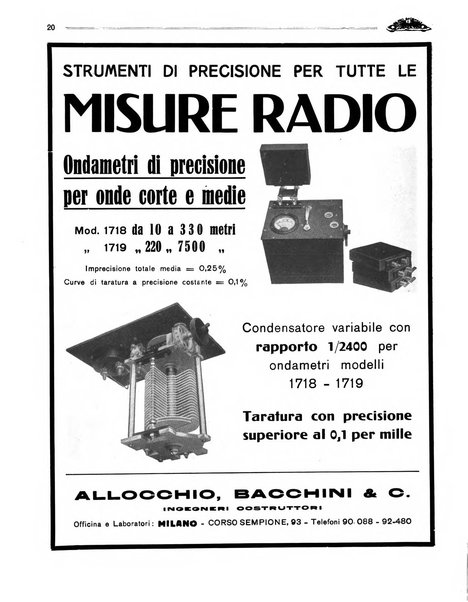 Radio giornale rivista mensile per dilettanti di radio