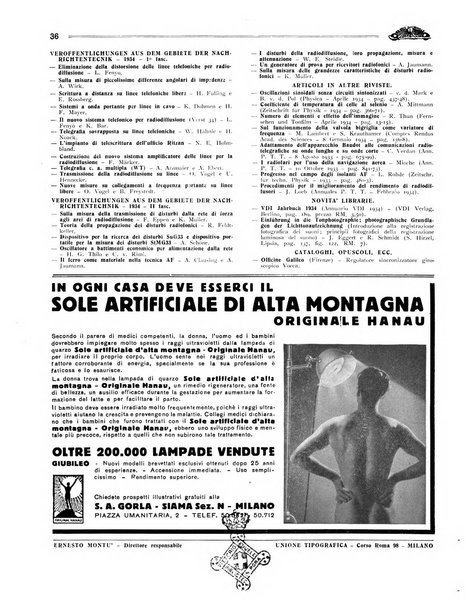 Radio giornale rivista mensile per dilettanti di radio