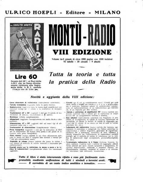 Radio giornale rivista mensile per dilettanti di radio