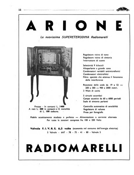 Radio giornale rivista mensile per dilettanti di radio