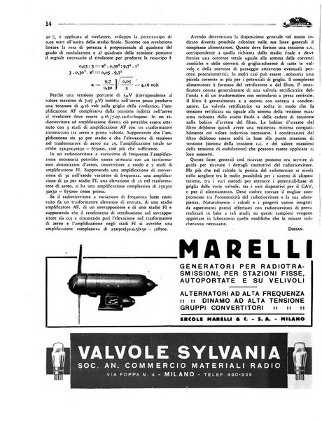 Radio giornale rivista mensile per dilettanti di radio