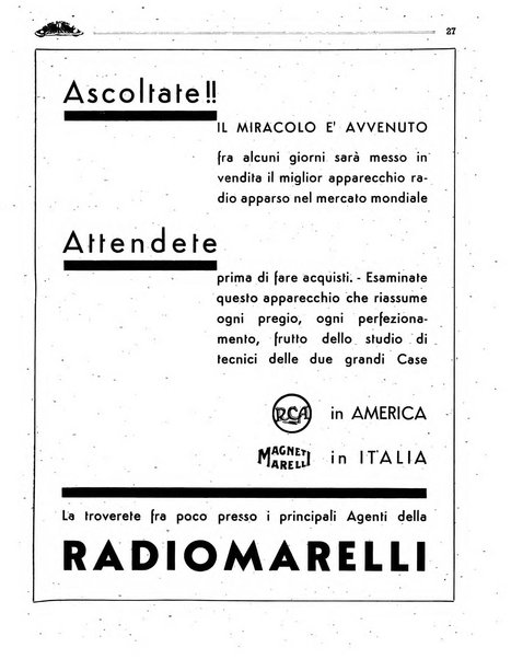 Radio giornale rivista mensile per dilettanti di radio