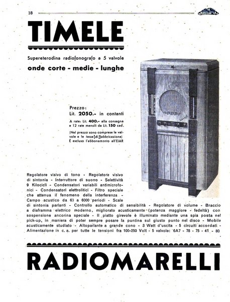 Radio giornale rivista mensile per dilettanti di radio