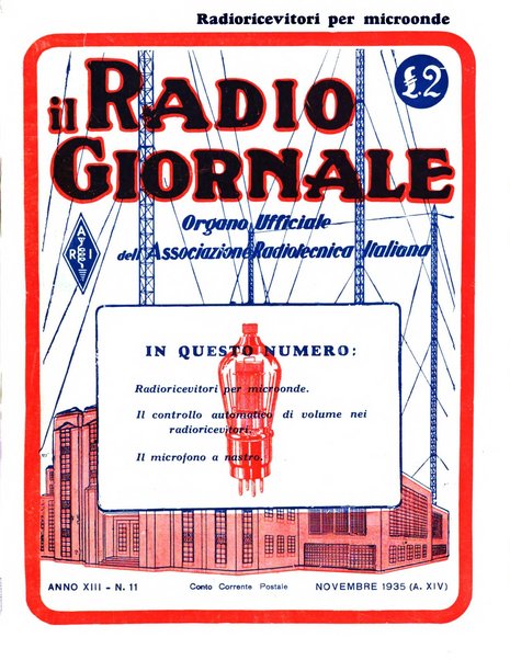 Radio giornale rivista mensile per dilettanti di radio