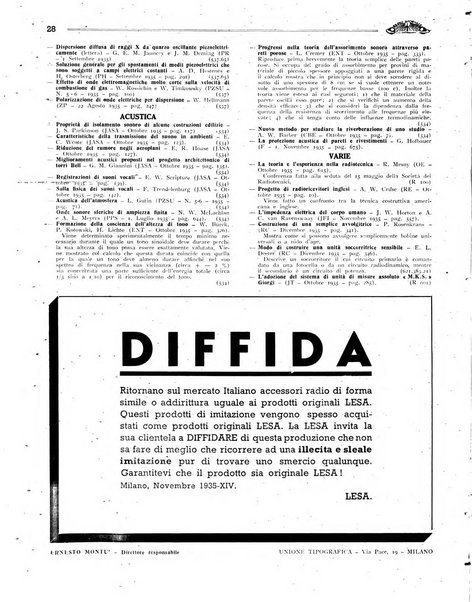 Radio giornale rivista mensile per dilettanti di radio