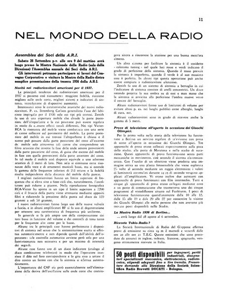 Radio giornale rivista mensile per dilettanti di radio