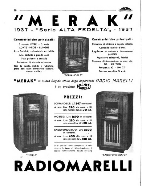 Radio giornale rivista mensile per dilettanti di radio