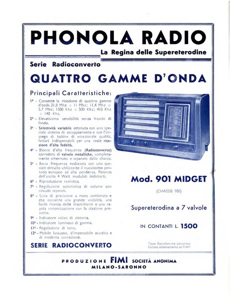 Radio giornale rivista mensile per dilettanti di radio