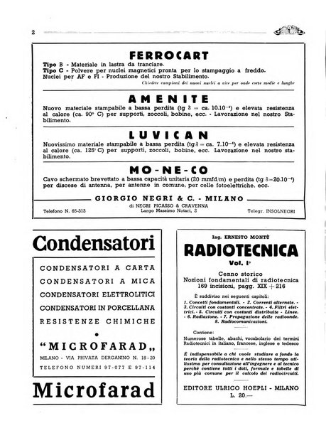 Radio giornale rivista mensile per dilettanti di radio