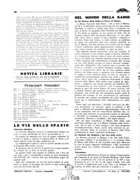 Radio giornale rivista mensile per dilettanti di radio