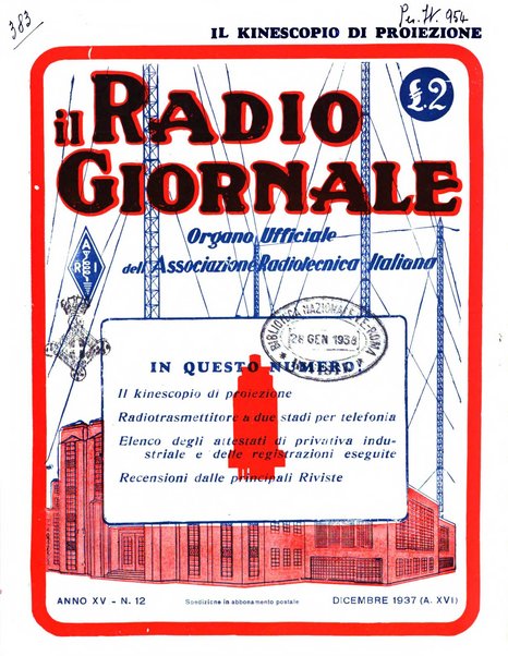 Radio giornale rivista mensile per dilettanti di radio