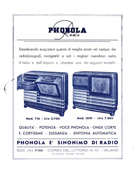 Radio giornale rivista mensile per dilettanti di radio