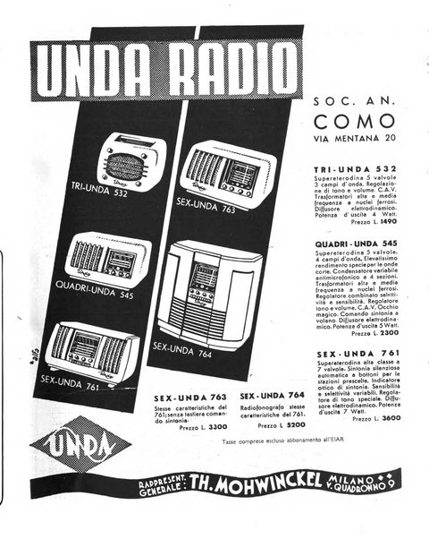 Radio giornale rivista mensile per dilettanti di radio