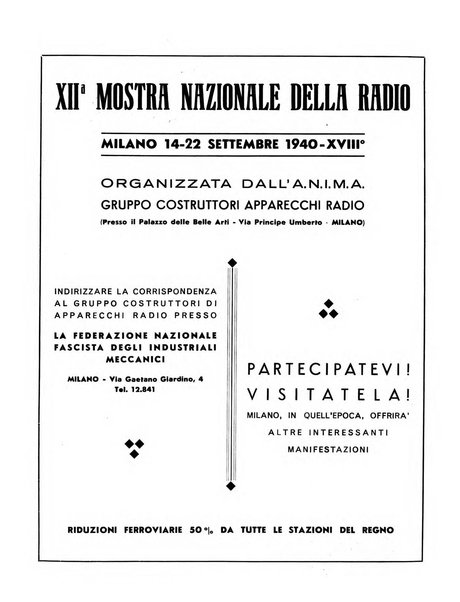 Radio giornale rivista mensile per dilettanti di radio