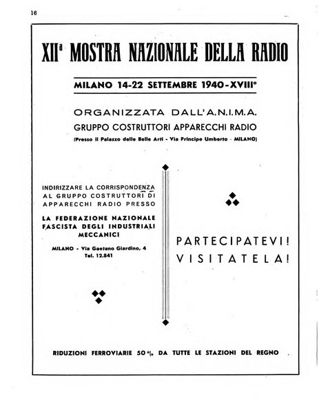 Radio giornale rivista mensile per dilettanti di radio