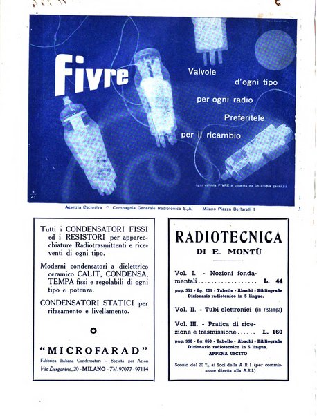 Radio giornale rivista mensile per dilettanti di radio