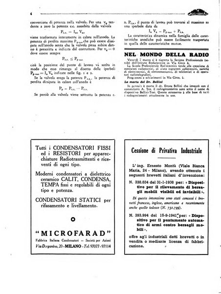 Radio giornale rivista mensile per dilettanti di radio