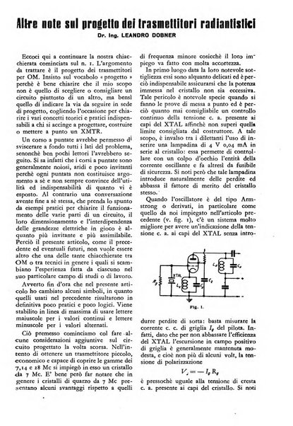 Radio giornale rivista mensile per dilettanti di radio