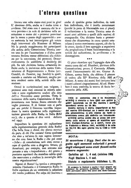 Radio giornale rivista mensile per dilettanti di radio