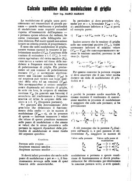 Radio giornale rivista mensile per dilettanti di radio