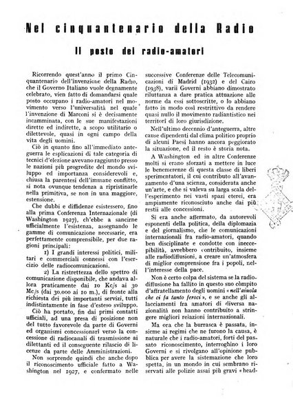 Radio giornale rivista mensile per dilettanti di radio