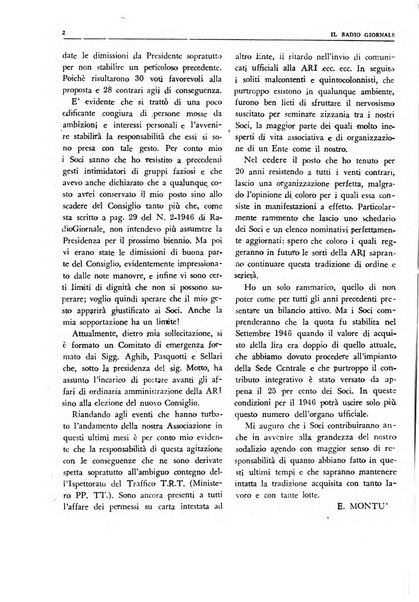 Radio giornale rivista mensile per dilettanti di radio