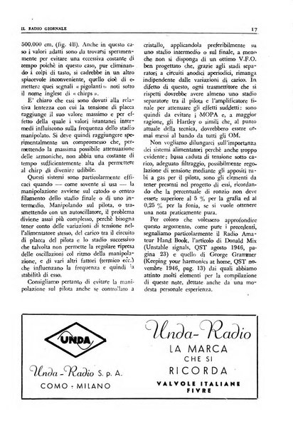 Radio giornale rivista mensile per dilettanti di radio