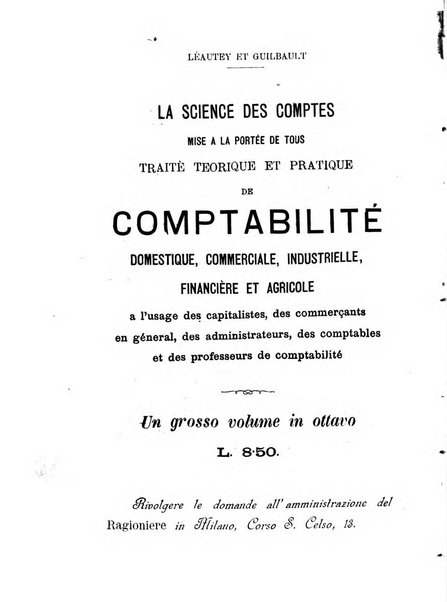 Il ragioniere rivista di contabilità