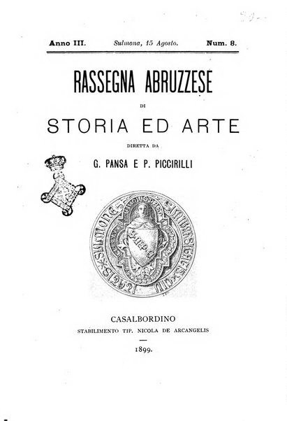 Rassegna abruzzese di storia ed arte