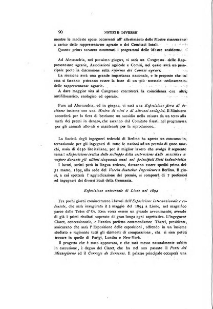 La rassegna agraria, industriale, commerciale, letteraria, politica, artistica