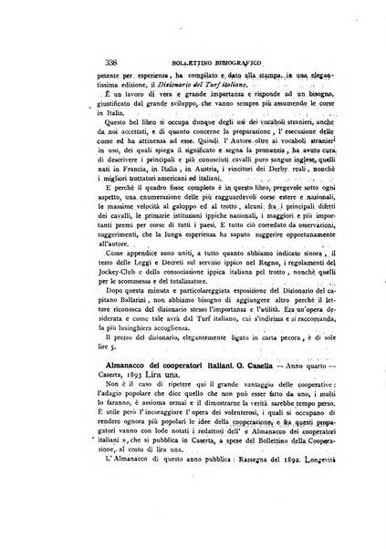 La rassegna agraria, industriale, commerciale, letteraria, politica, artistica