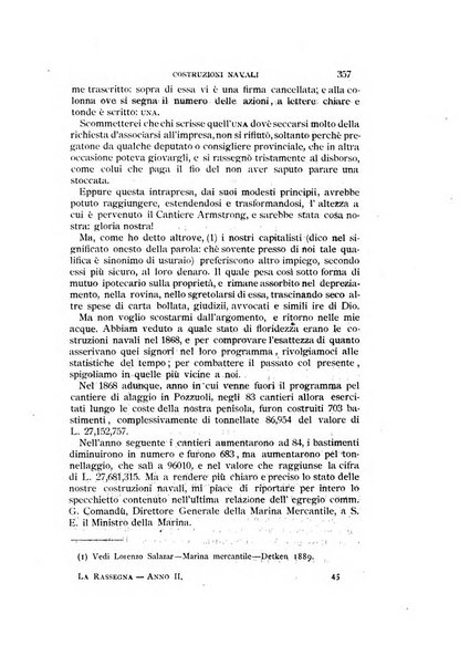 La rassegna agraria, industriale, commerciale, letteraria, politica, artistica