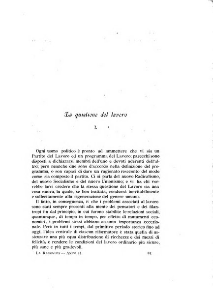 La rassegna agraria, industriale, commerciale, letteraria, politica, artistica