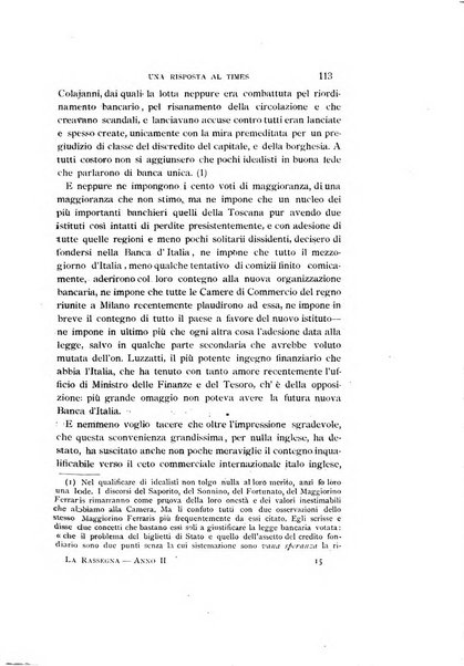 La rassegna agraria, industriale, commerciale, letteraria, politica, artistica