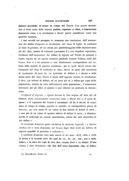 La rassegna agraria, industriale, commerciale, letteraria, politica, artistica