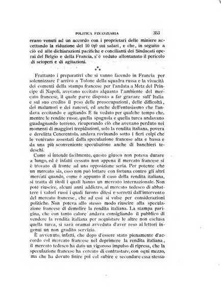 La rassegna agraria, industriale, commerciale, letteraria, politica, artistica