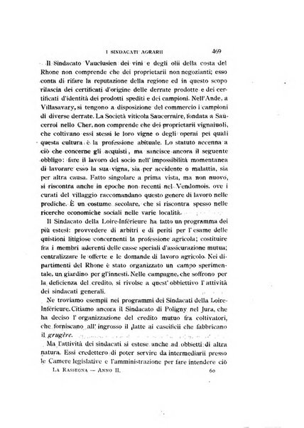 La rassegna agraria, industriale, commerciale, letteraria, politica, artistica