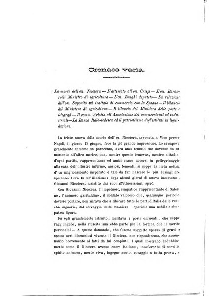 La rassegna agraria, industriale, commerciale, letteraria, politica, artistica