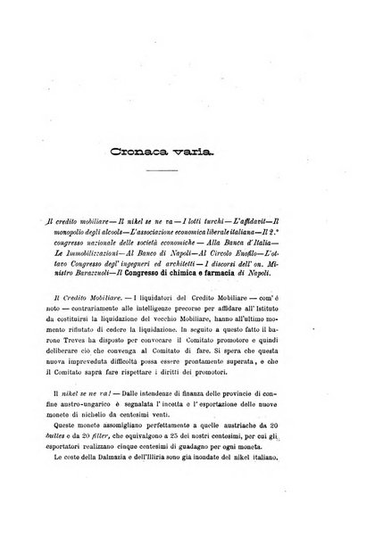 La rassegna agraria, industriale, commerciale, letteraria, politica, artistica