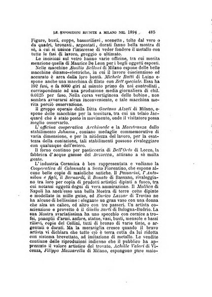 La rassegna agraria, industriale, commerciale, letteraria, politica, artistica