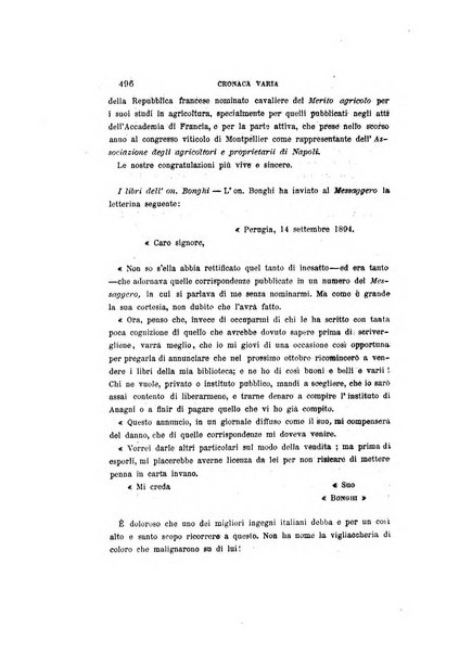 La rassegna agraria, industriale, commerciale, letteraria, politica, artistica