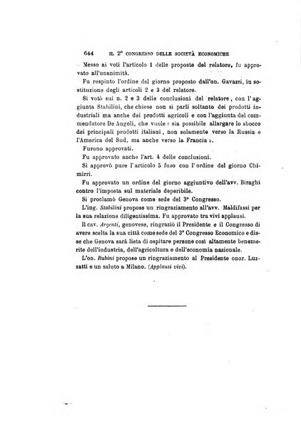 La rassegna agraria, industriale, commerciale, letteraria, politica, artistica