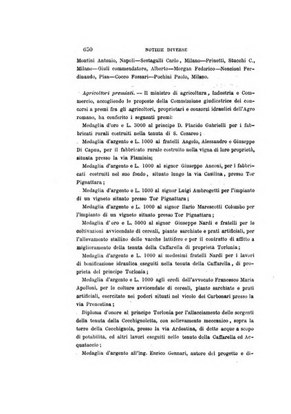 La rassegna agraria, industriale, commerciale, letteraria, politica, artistica