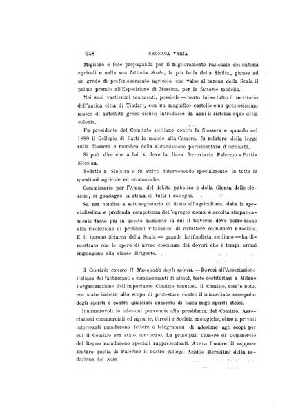 La rassegna agraria, industriale, commerciale, letteraria, politica, artistica