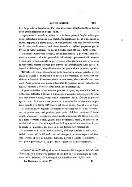 La rassegna agraria, industriale, commerciale, letteraria, politica, artistica