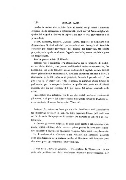 La rassegna agraria, industriale, commerciale, letteraria, politica, artistica