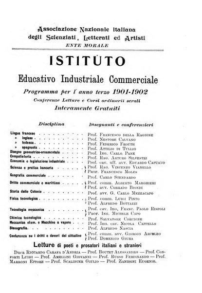 La rassegna agraria, industriale, commerciale, letteraria, politica, artistica