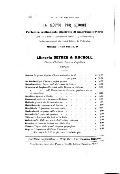 La rassegna agraria, industriale, commerciale, letteraria, politica, artistica