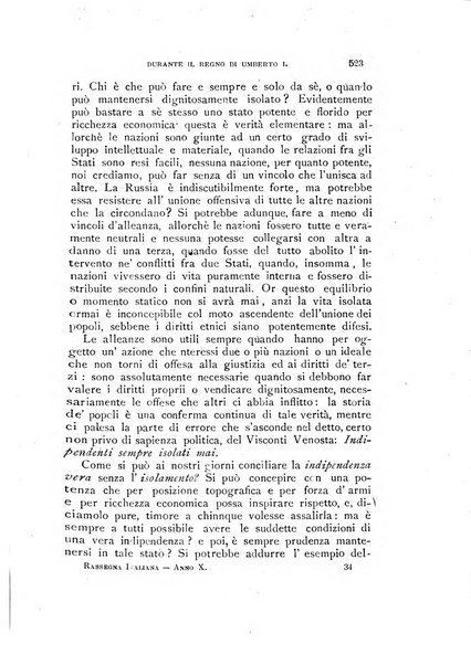 La rassegna agraria, industriale, commerciale, letteraria, politica, artistica