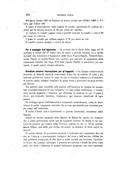 La rassegna agraria, industriale, commerciale, letteraria, politica, artistica